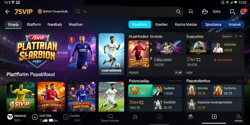 Tampilan gameplay menarik di aplikasi Sportsbook 7SVIP.