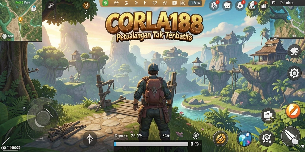 Gameplay menarik dalam dunia Open World penuh petualangan.