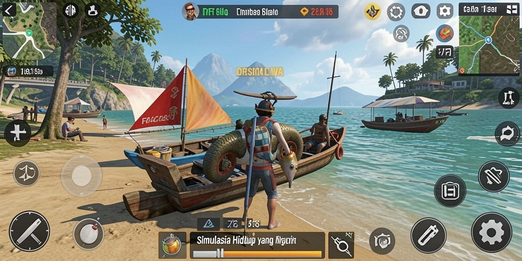 Gambaran menarik tentang gameplay F7F7 yang interaktif.
