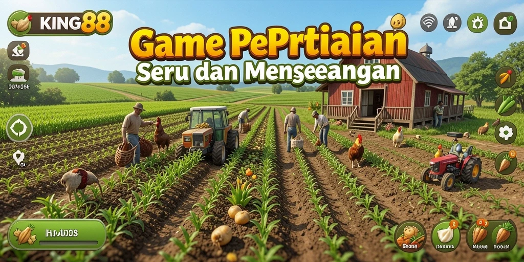 Gameplay menarik di dunia pertanian KING88.