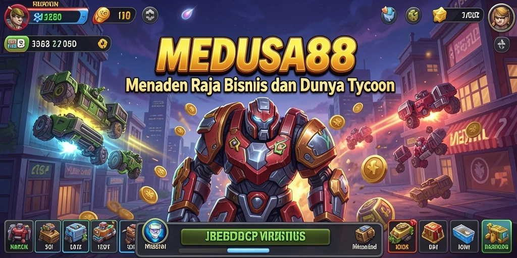 Tampilan gameplay Tycoon yang menarik dan penuh strategi.