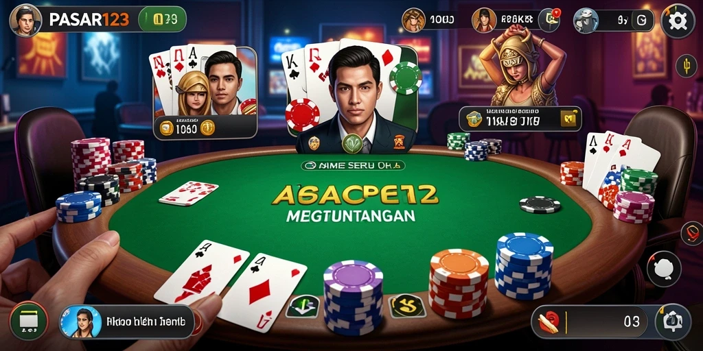 Tampilan gameplay PASAR123 yang menarik dan interaktif.