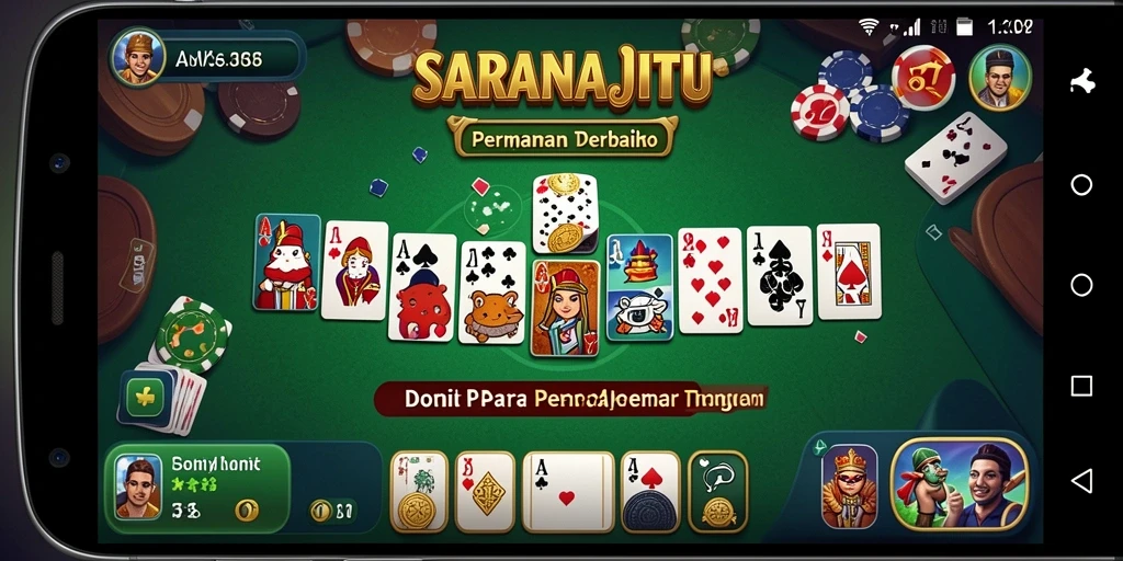 Gameplay seru dan grafis menarik dari SARANAJITU.